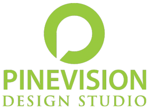 pinevision vert logotyp